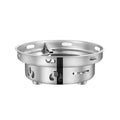 Arenzza windproof alcohol stove with pot for outdoor cooking, compact houseware and kitchen camping gear.