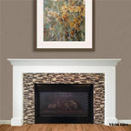 Arenzza crystal tile self-adhesive 3D wall sticker for home decor, showcasing its shimmering, textured design on a wall.