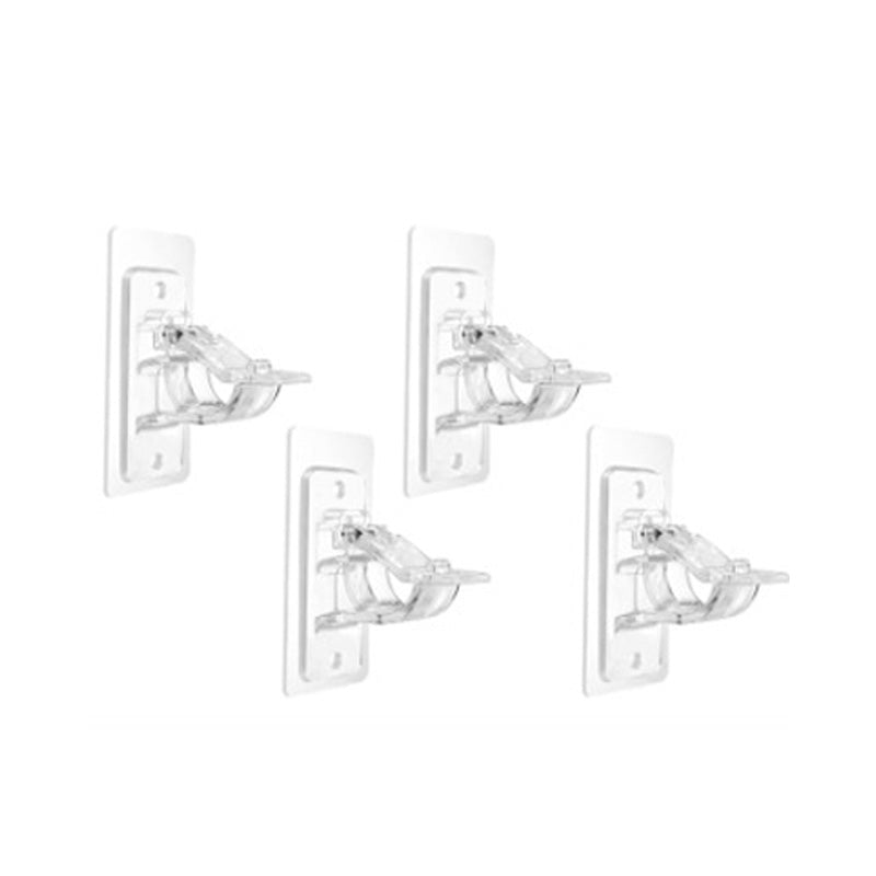 Arenzza heavy-duty self-adhesive rod support brackets for kitchen or houseware, showing metal brackets with adhesive backing.