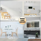Arenzza transparent waterproof and anti-oil static adsorption wall sticker ideal for kitchen and houseware use.