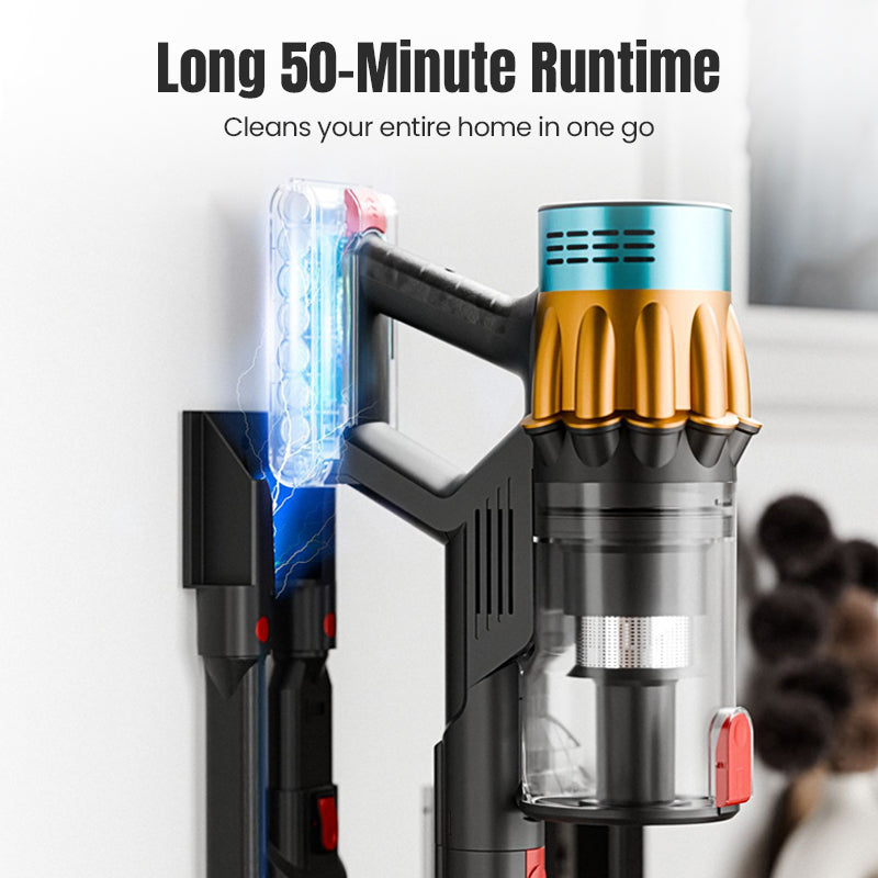 Arenzza cordless lightweight handheld vacuum cleaner for house and kitchen cleaning, shown with dust collection and ergonomic design.