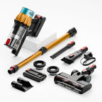 Arenzza cordless lightweight handheld vacuum cleaner for house and kitchen cleaning, shown with dust container and ergonomic design.