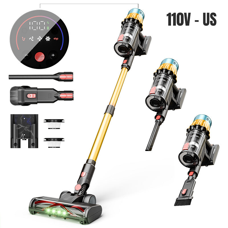 Arenzza cordless lightweight handheld vacuum cleaner for house and kitchen cleaning, shown with a sleek, compact design.