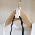 Arenzza space-saving hanger connector hooks for closets, sturdy and easy to use, doubling closet storage space.