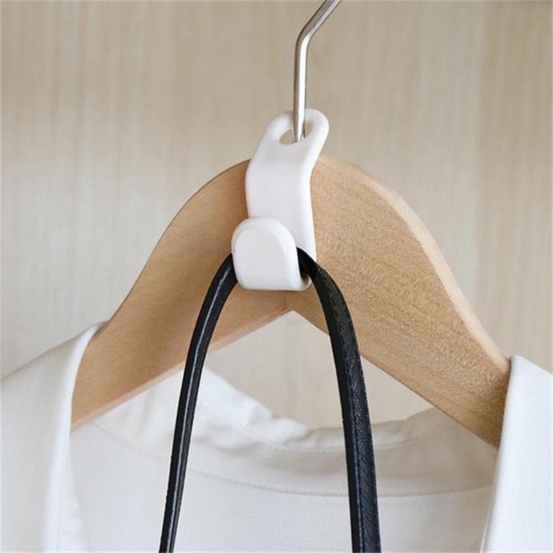 Arenzza space-saving hanger connector hooks for closets, sturdy and easy to use, doubling closet storage space.