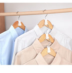 Arenzza space-saving hanger connector hooks for closets, showing sturdy metal hooks used to double closet space efficiently.
