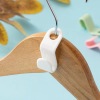 Arenzza space-saving hanger connector hooks for closets, sturdy metal hooks doubling closet space, easy to install and use.