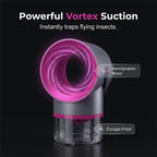 Arenzza 360° UV Light Mosquito Trap for home, showing the sleek black houseware device with UV light bulbs designed to attract insects