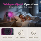 Arenzza 360° UV Light Mosquito Trap for home use, black houseware with UV light bulb and trapping grid visible in the image.