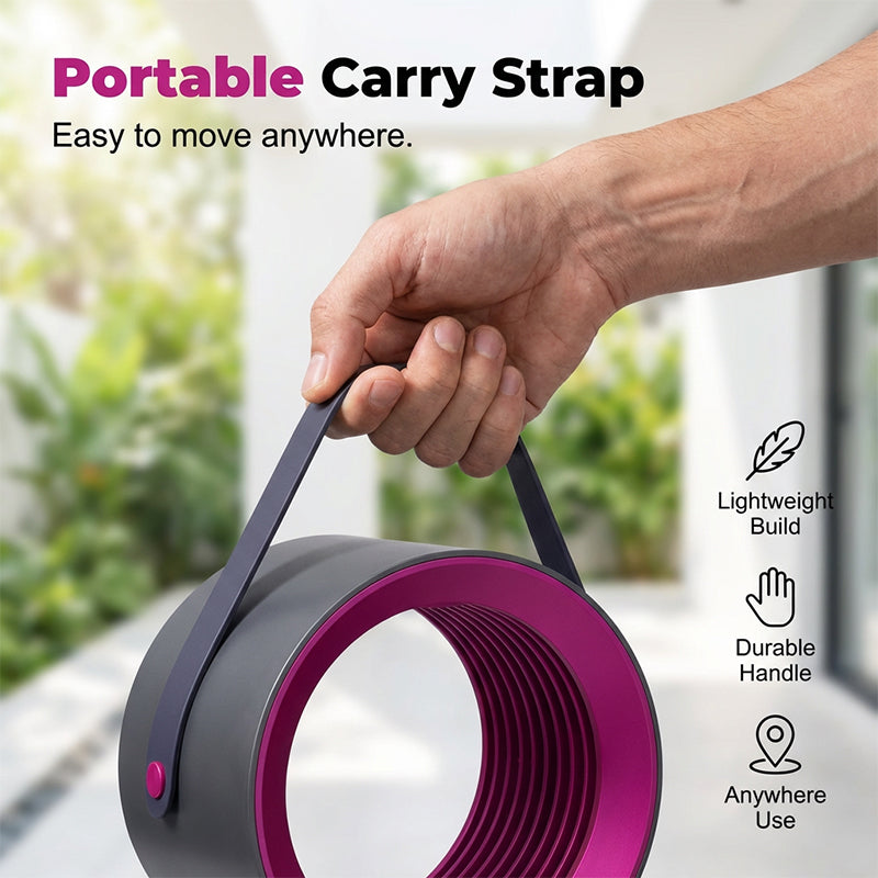 Arenzza 360° UV light mosquito trap for home, with a sleek houseware design, capturing mosquitoes with ultraviolet light.