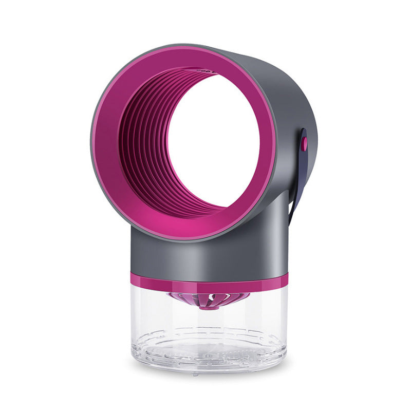 Arenzza 360° UV light mosquito trap for home, black plastic houseware with ultraviolet bulbs for insect control.
