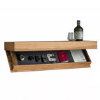 Arenzza wallboard with hidden compartment for houseware and kitchen storage, featuring a sleek, modern design and secure secret storage space.