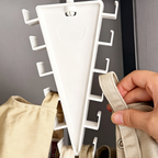 Arenzza smart triangular closet storage organizer with multiple compartments for stylish home organization and space-saving solutions.