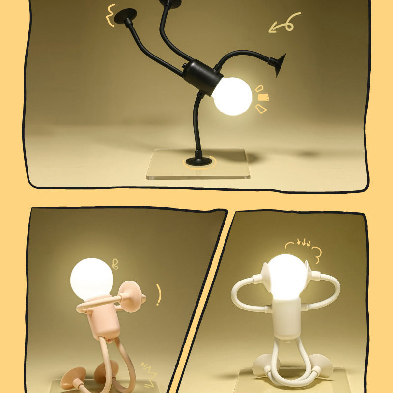 Aarenza changeable shape sportsman night light in a houseware and kitchen setting, featuring playful design and adjustable figure.