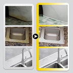 A white waterproof caulk tube with scraper from Arenzza, designed for household and kitchen sealing projects.