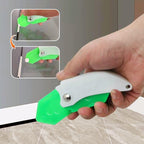 Arenzza 9-in-1 multipurpose spatula caulking tool for houseware and kitchen tasks, featuring various functional silicone tips.