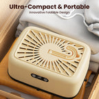 Arenzza portable 600W PTC heating clothes dryer with compact design for quick indoor drying of garments.