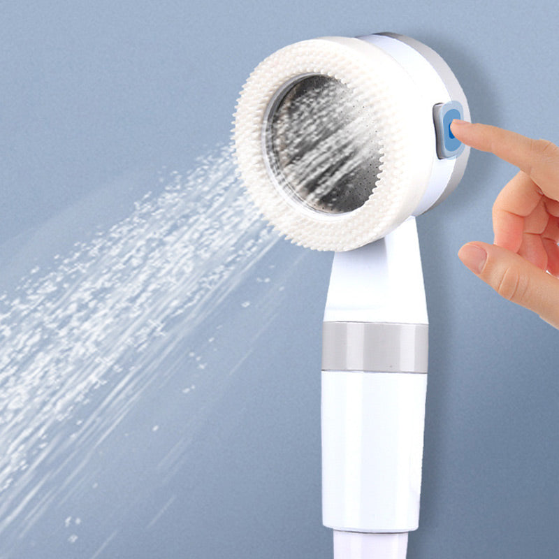 Aarenza portable camping shower with water pump, compact houseware and kitchen device for outdoor water heating and rinsing.