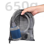 Aarenza portable camping shower with water pump, compact houseware and kitchen water solution for outdoor use.