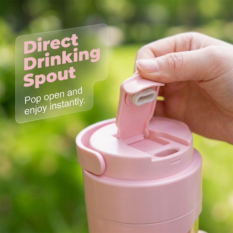 Portable Arenzza USB rechargeable blender for houseware and kitchen, shown with a compact design and blending jar.