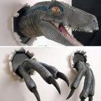 Aarenza 3D Dinosaur wall hanging decoration for house or kitchen, featuring a colorful, textured dinosaur design.