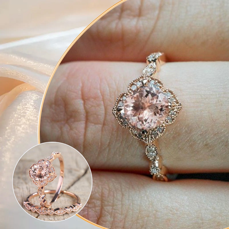 Elegant rose gold ring from Arenzza jewelry collection, showcasing a sleek, polished design with a smooth band.