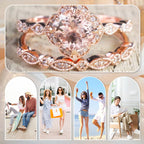 Elegant rose gold ring from Arenzza, showcasing intricate design and shiny finish, perfect as a jewelry accessory.