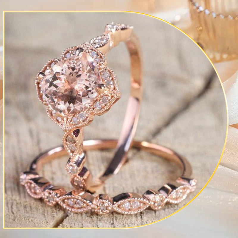 Elegant rose gold ring from Arenzza jewelry accessories collection, showcasing a sleek, polished design with a subtle shine.