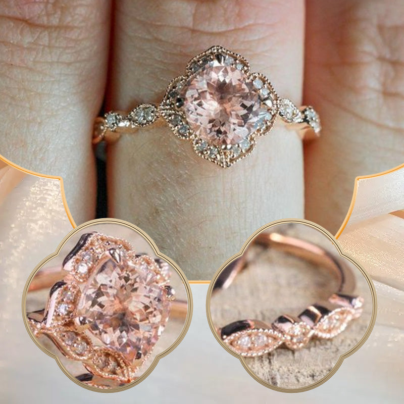 Elegant rose gold ring from Arenzza jewelry accessories collection, showcasing a sleek, polished design with a shiny finish.