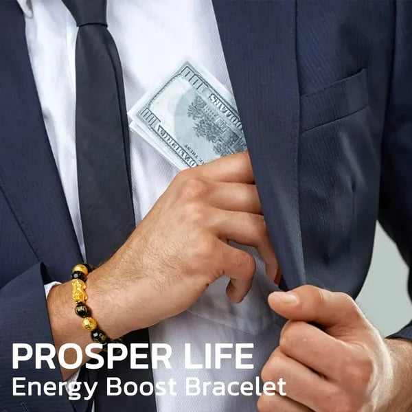 Arenzza FengShui bracelet for wealth and happiness, featuring colorful beads and charms, worn as jewelry accessories.