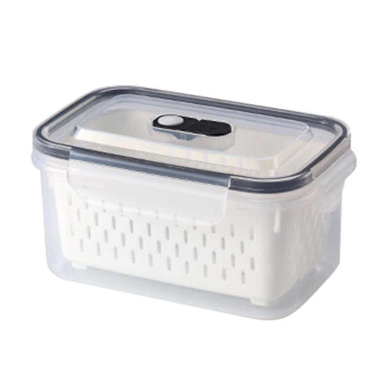 Arenzza 2-in-1 food container with airtight lid and microwave-safe design, perfect for fridge storage and fresh food preservation.