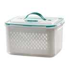 Arenzza 2-in-1 food container with airtight lid, microwave safe, and fresh-keeping design for kitchen storage.
