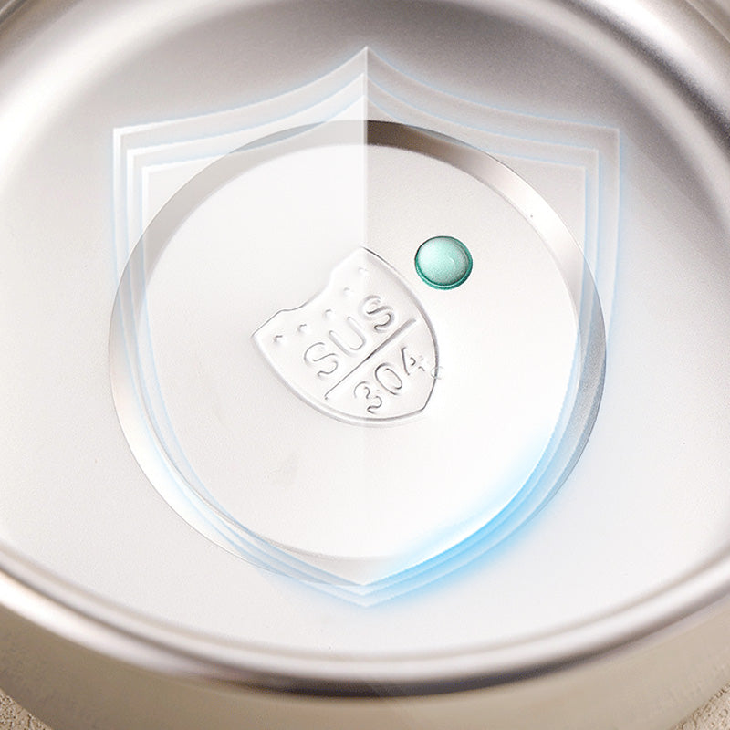 Arenzza stainless steel kitchen meatball mould with multiple circular compartments for shaping meatballs.