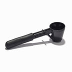 Arenzza reusable kitchen coffee measuring spoon with sliding design, showing its adjustable measurement feature on a white background.