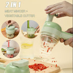 Arenzza multifunctional wireless kitchen food processor with stainless steel blades and digital controls on a countertop.