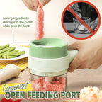 Arenzza multifunctional wireless kitchen food processor with sleek design, featuring control buttons and compact size.
