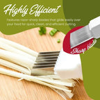 Arenzza Shred Silk The Knife kitchen tool with a sleek handle and sharp blade, designed for efficient food shredding.