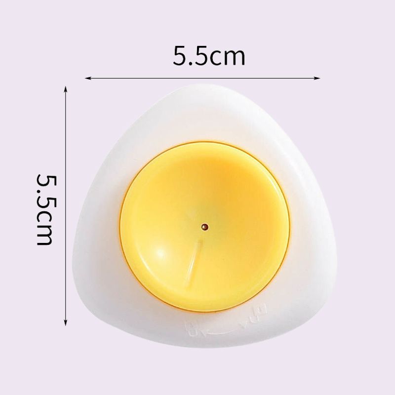 Arenzza kitchen egg piercer with safety lock, showing the compact metal tool used to easily puncture eggs for boiling.