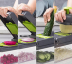 Arenzza 2026 Kitchen Tool No. 1 multi-purpose vegetable cutter with stainless steel blades and ergonomic handle for easy chopping