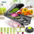 Arenzza 2026 kitchen multi-purpose vegetable cutter with stainless steel blades and ergonomic handle for easy vegetable slicing.