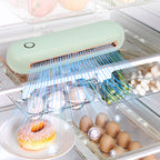 Arenzza USB rechargeable kitchen refrigerator deodorizer and sterilizer device with compact design and control buttons.