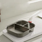 Aarenza 3-in-1 cup-shaped large capacity kitchen pan with a non-stick surface and ergonomic handle, ideal for versatile cooking.