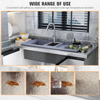 Aarenza waterproof kitchen peel and stick wallpaper backsplash with a modern, textured design for easy kitchen decoration.