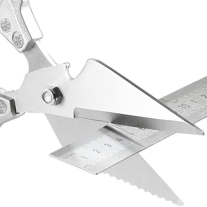 Arenzza professional-grade kitchen shears with stainless steel blades, designed for versatile cutting tasks in the kitchen.