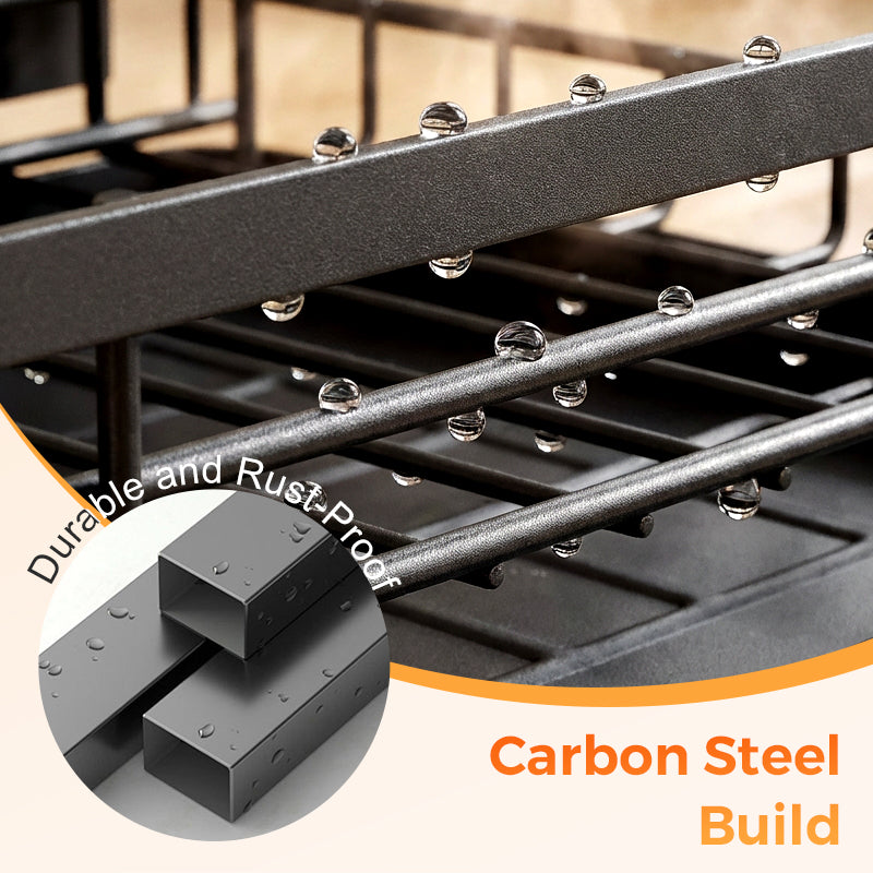 Arenzza kitchen countertop organizer and dish drying rack with multiple slots for dishes, utensils, and a drying area on a modern kitchen counter.
