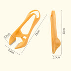 Aarenza kitchen garlic peeler, fast and portable, shown in use for easy garlic peeling in a modern kitchen setting.