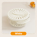 Arenzza multipurpose kitchen draining basket with lid, made of durable material, for washing and draining fruits, vegetables, and pasta.