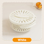 Arenzza multipurpose kitchen draining basket with lid, made of durable material, for washing and draining fruits, vegetables, and pasta.