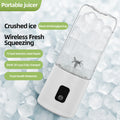 Arenzza portable wireless juicer with a 12-blade system, compact kitchen appliance for fresh juice on the go.