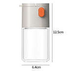 Arenzza multifunctional salt and seasoning dispenser in a kitchen, featuring a sleek design for precise seasoning control